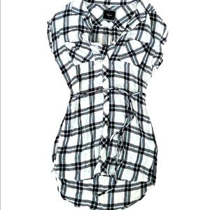 Plaid Rails Button up Dress